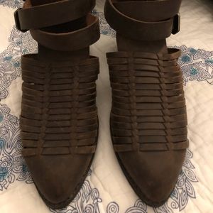 Jeffery Campbell Stillwell leather booties